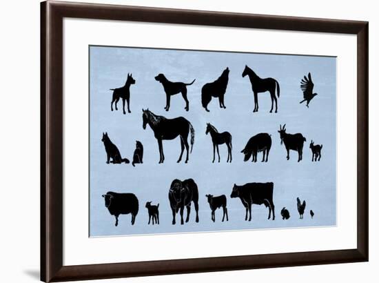 Animal Kingdom-Ata Alishahi-Framed Giclee Print