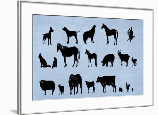 Animal Kingdom-Ata Alishahi-Framed Giclee Print