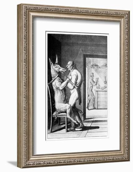 Animal Magnetism, Satirical Artwork-Science Photo Library-Framed Photographic Print