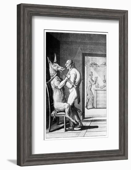 Animal Magnetism, Satirical Artwork-Science Photo Library-Framed Photographic Print