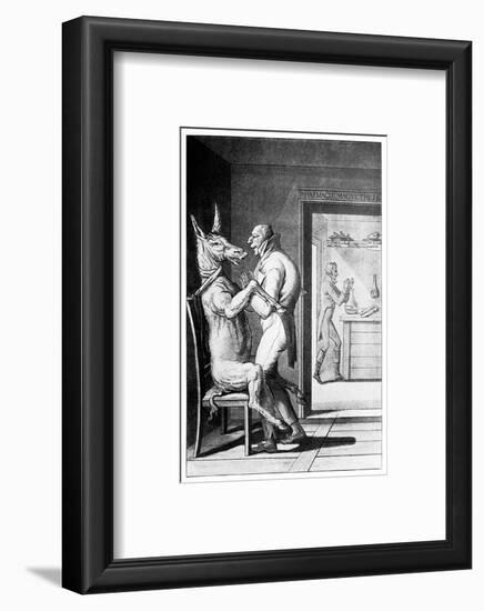 Animal Magnetism, Satirical Artwork-Science Photo Library-Framed Photographic Print