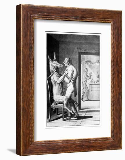 Animal Magnetism, Satirical Artwork-Science Photo Library-Framed Photographic Print