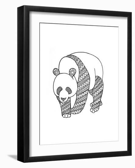 Animal Panda-Neeti Goswami-Framed Art Print