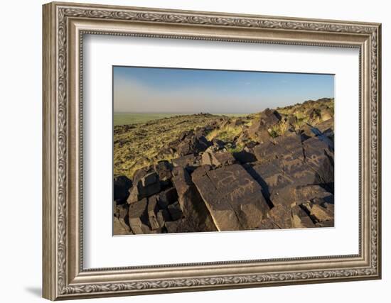 Animal Petroglyphs Between 5-Inaki Relanzon-Framed Photographic Print