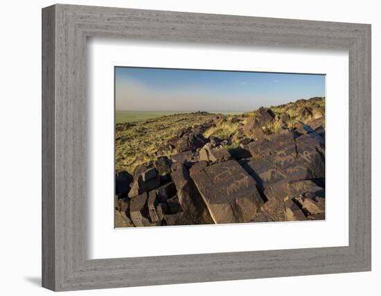 Animal Petroglyphs Between 5-Inaki Relanzon-Framed Photographic Print