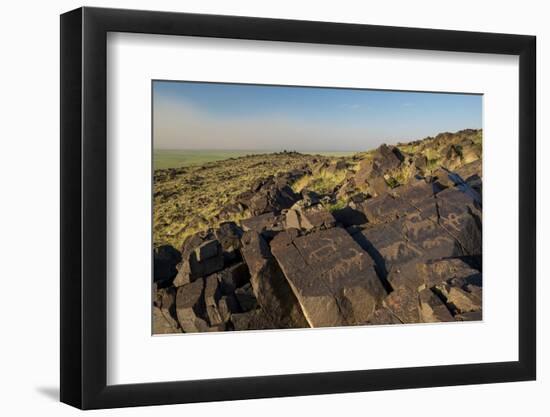 Animal Petroglyphs Between 5-Inaki Relanzon-Framed Photographic Print