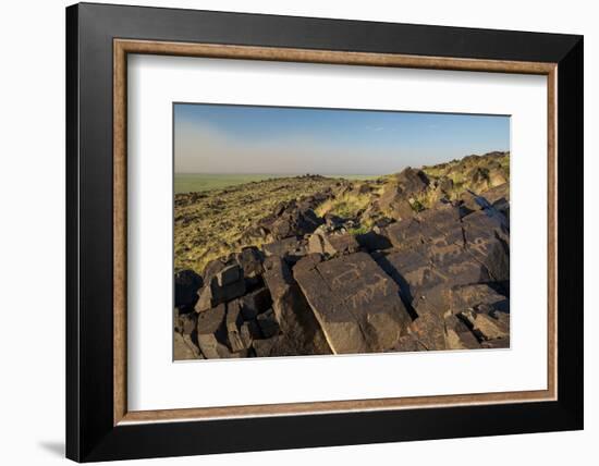 Animal Petroglyphs Between 5-Inaki Relanzon-Framed Photographic Print