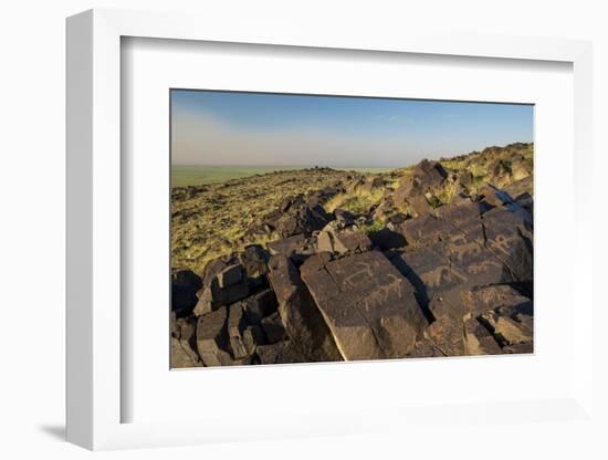 Animal Petroglyphs Between 5-Inaki Relanzon-Framed Photographic Print