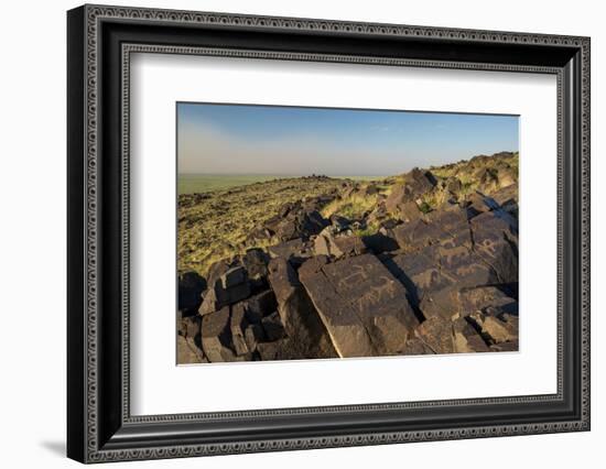 Animal Petroglyphs Between 5-Inaki Relanzon-Framed Photographic Print