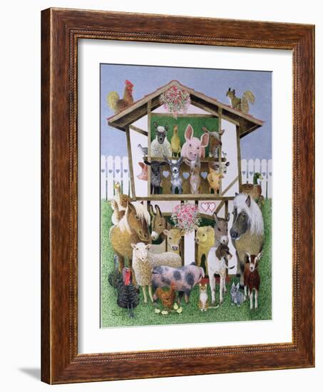 Animal Playhouse-Pat Scott-Framed Giclee Print