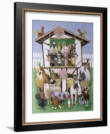 Animal Playhouse-Pat Scott-Framed Giclee Print