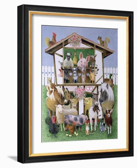 Animal Playhouse-Pat Scott-Framed Giclee Print