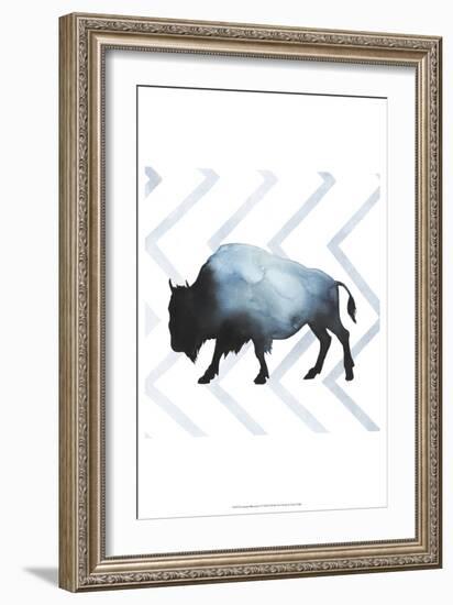 Animal Silhouettes IV-Grace Popp-Framed Art Print