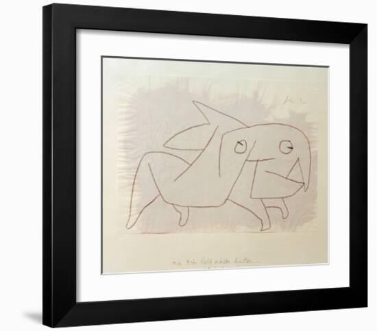 Animal Soon to be Merry Again-Paul Klee-Framed Giclee Print