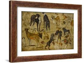 Animal Studies: Dogs-Jan Brueghel the Elder-Framed Giclee Print