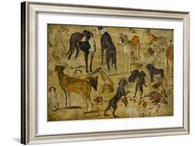 Animal Studies: Dogs-Jan Brueghel the Elder-Framed Giclee Print
