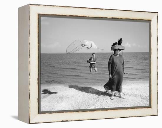 Animal Talk 10, 2015-Jaschi Klein-Framed Premier Image Canvas