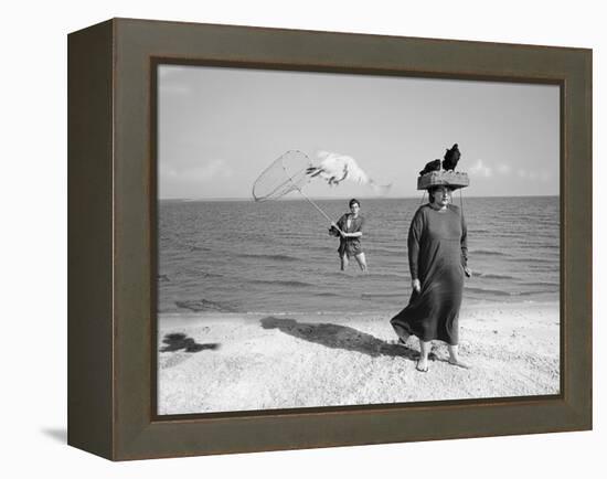 Animal Talk 10, 2015-Jaschi Klein-Framed Premier Image Canvas