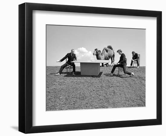 Animal Talk 13, 2015-Jaschi Klein-Framed Photographic Print