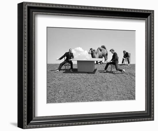 Animal Talk 13, 2015-Jaschi Klein-Framed Photographic Print