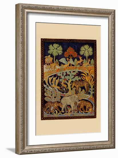 Animal Tapestry-Needlecraft Magazine-Framed Art Print
