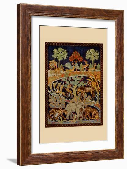 Animal Tapestry-Needlecraft Magazine-Framed Art Print