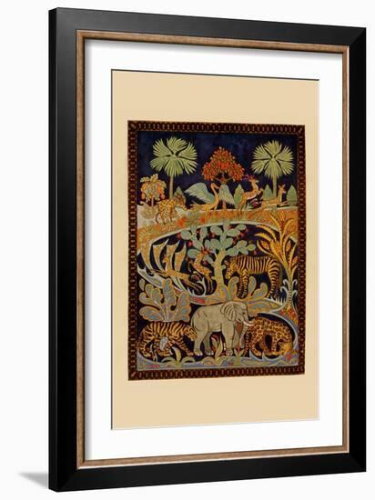 Animal Tapestry-Needlecraft Magazine-Framed Art Print