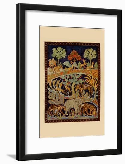 Animal Tapestry-Needlecraft Magazine-Framed Art Print