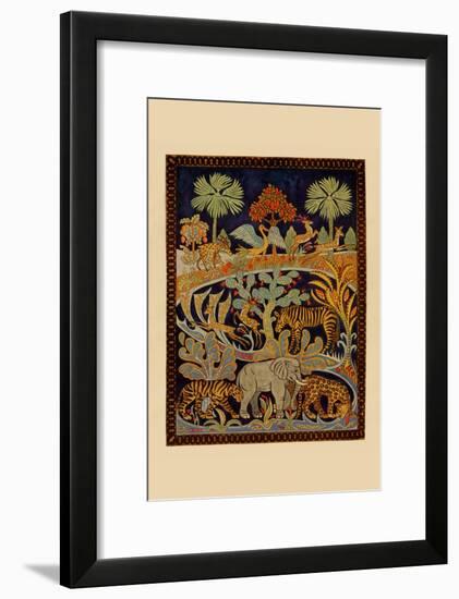 Animal Tapestry-Needlecraft Magazine-Framed Art Print