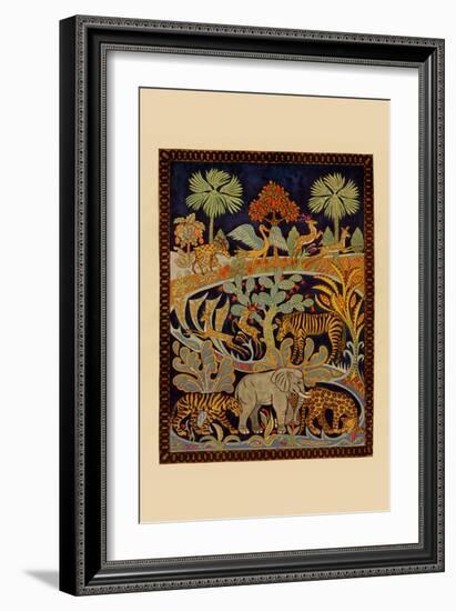 Animal Tapestry-Needlecraft Magazine-Framed Premium Giclee Print