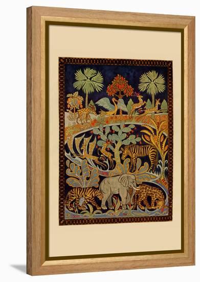 Animal Tapestry-Needlecraft Magazine-Framed Stretched Canvas