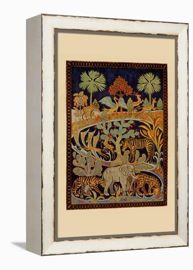 Animal Tapestry-Needlecraft Magazine-Framed Stretched Canvas