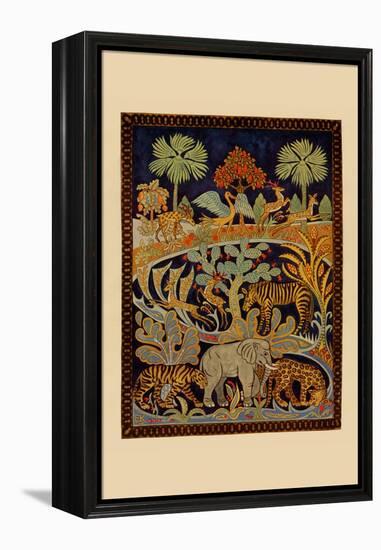 Animal Tapestry-Needlecraft Magazine-Framed Stretched Canvas