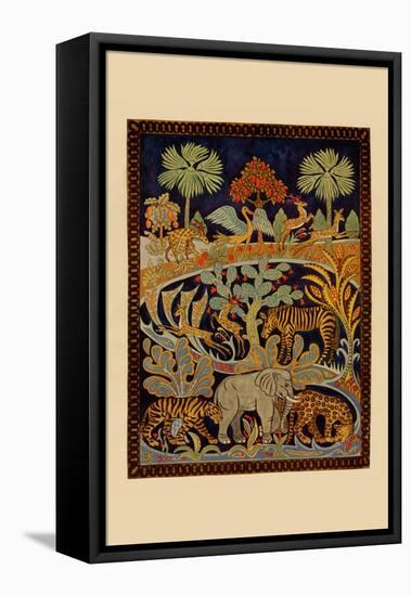 Animal Tapestry-Needlecraft Magazine-Framed Stretched Canvas