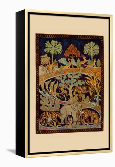 Animal Tapestry-Needlecraft Magazine-Framed Stretched Canvas