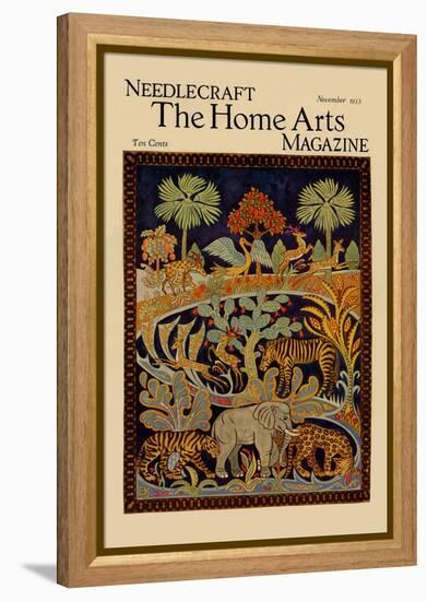 Animal Tapestry-null-Framed Stretched Canvas