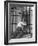 Animal Trainer Jules Jacot Training a Lion, one of the 21 big cats He Will Use Next Year-Wallace Kirkland-Framed Photographic Print