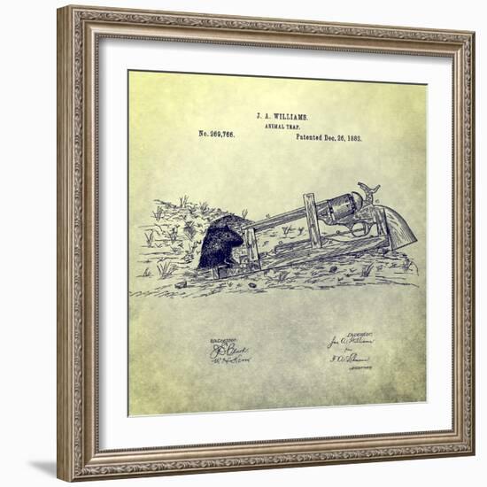 Animal Trap, 1882-Dan Sproul-Framed Art Print