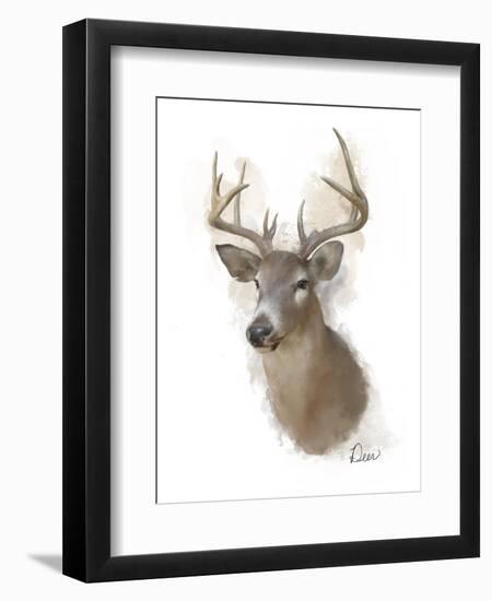 Animal Woodland Deer-Matthew Piotrowicz-Framed Art Print