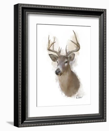 Animal Woodland Deer-Matthew Piotrowicz-Framed Art Print