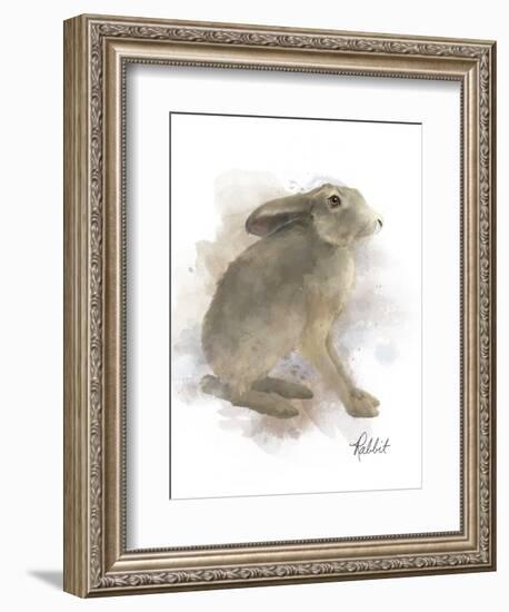 Animal Woodland Rabbit-Matthew Piotrowicz-Framed Art Print