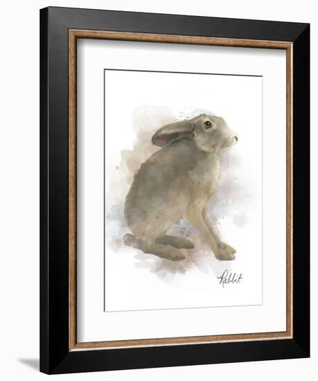 Animal Woodland Rabbit-Matthew Piotrowicz-Framed Art Print