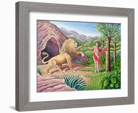 Animality (Oil on Canvas)-Liz Wright-Framed Giclee Print