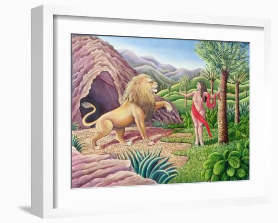 Animality (Oil on Canvas)-Liz Wright-Framed Giclee Print