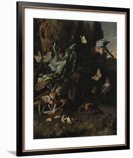 Animals and Plants-Melchior d'Hondecoeter-Framed Premium Giclee Print