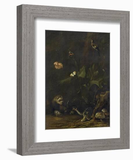 Animals and Plants-Anthonie Van Borssom-Framed Art Print