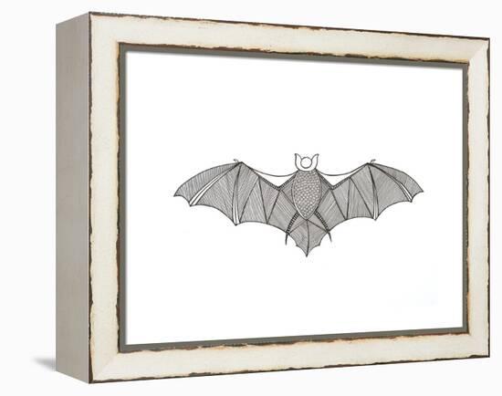 Animals Bat-Neeti Goswami-Framed Stretched Canvas