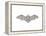 Animals Bat-Neeti Goswami-Framed Stretched Canvas