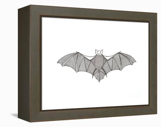 Animals Bat-Neeti Goswami-Framed Stretched Canvas