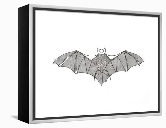 Animals Bat-Neeti Goswami-Framed Stretched Canvas